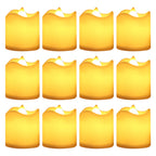 Flameless LED Pillar Candle Lamp Realistic Battery Operated