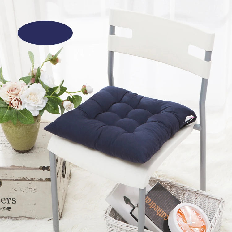 Memory Cotton Seat Cushion Rectangle Polyester Nonwoven Dining Chair