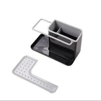 Livingandhome Sink Organiser – BPA-Free Kitchen Caddy with Drip Tray