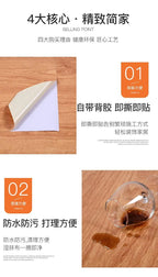 PVC Vinyl Wood Grain Wallpaper Self-Adhesive Waterproof 60cm Roll