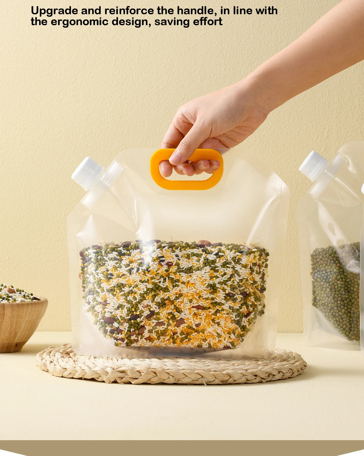 Grain Storage Bags – Insect Proof & Moisture Resistant (1–5 pcs)