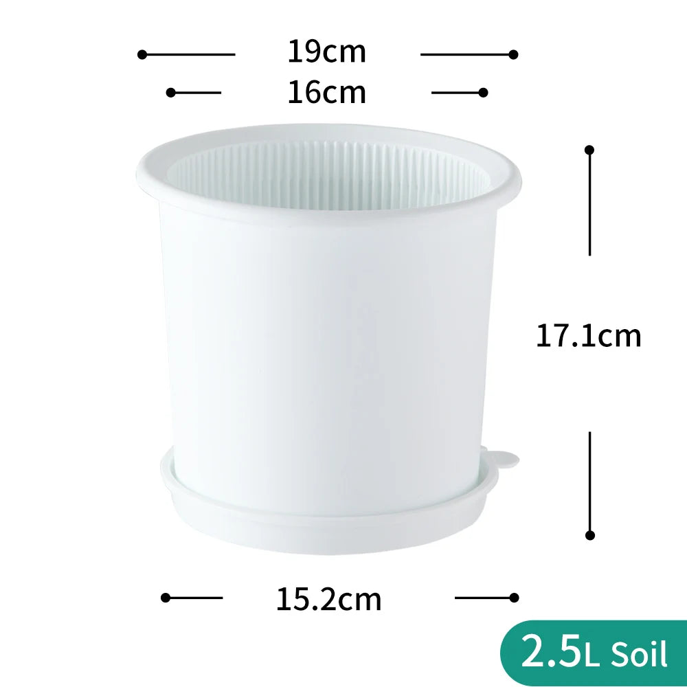 Double Layer Mesh Orchid Pot with Drainage Holes