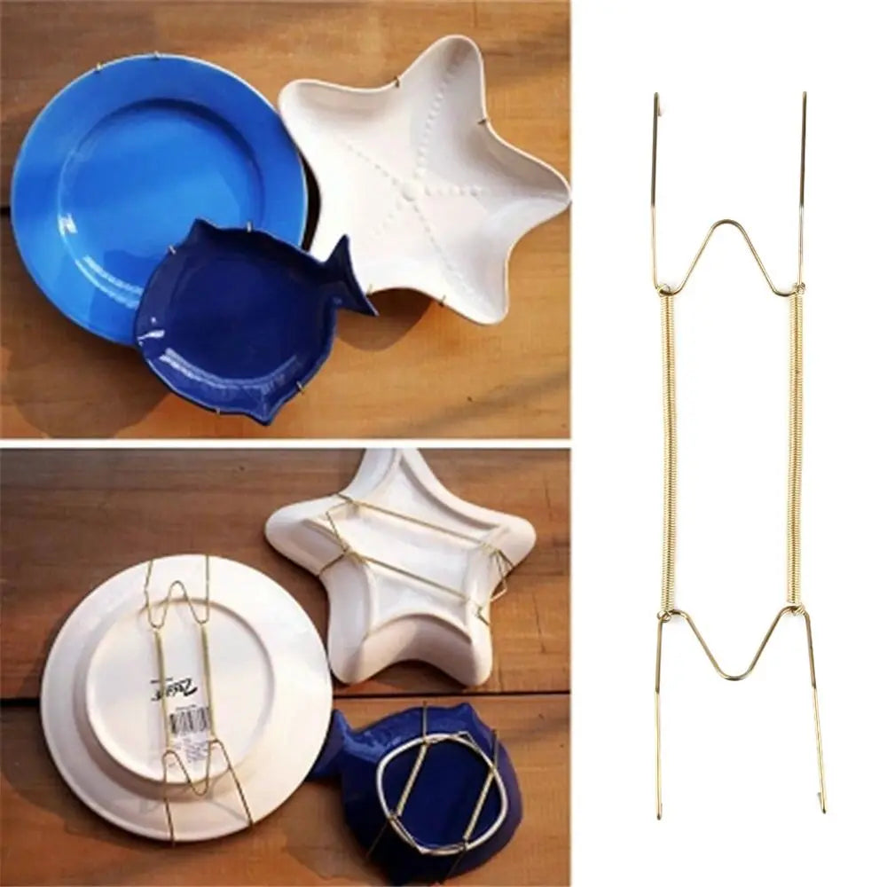 Stainless Steel Plate Dish Hanger – Stackable & Multi-Purpose