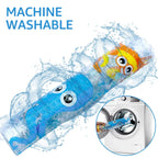 Cartoon Non-Slip PVC Bath Mat with Suction Cups 38x69cm Kid’s Shower Bathtub Rug