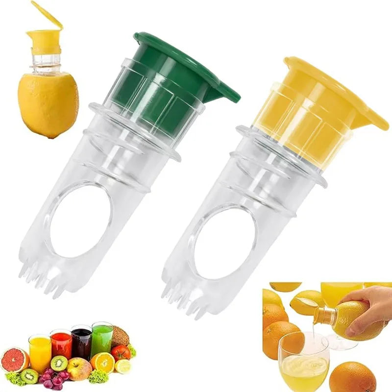 Manual Lemon Juicer – Portable PP Hand Press Citrus Squeezer