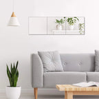 Transform Your Space with 3pcs 30cm Acrylic Mirror Wall Tiles