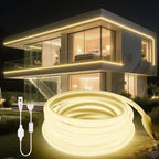 COB LED Strip Light 288 LEDs/M 220V AC IP67 Waterproof Warm/Natural/White