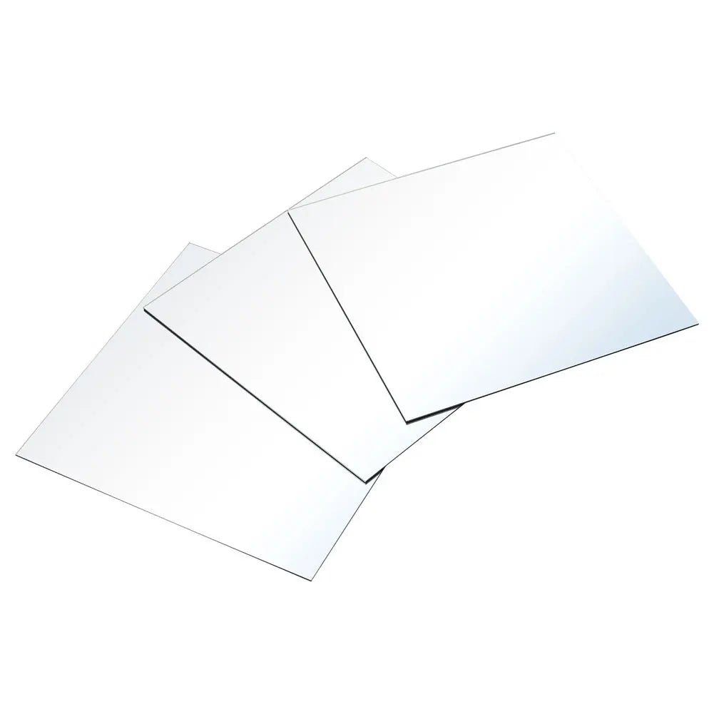 Transform Your Space with 3pcs 30cm Acrylic Mirror Wall Tiles