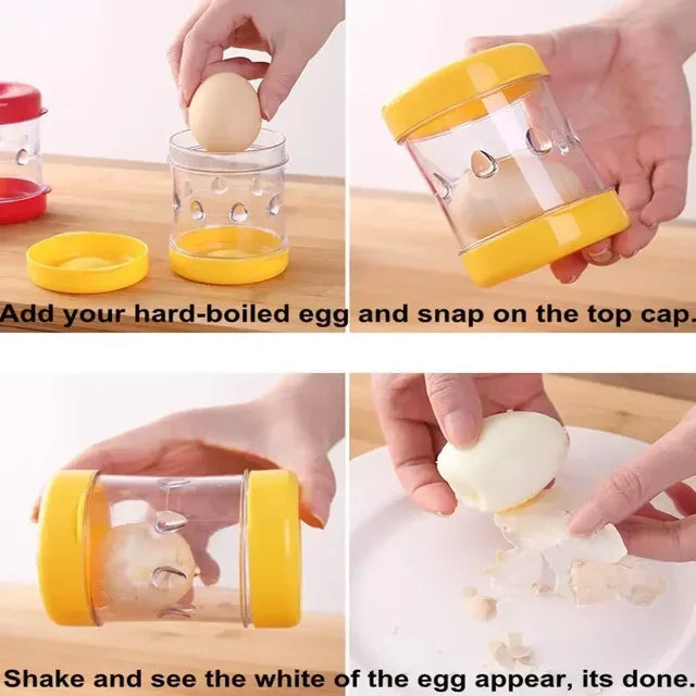 Egg Sheller – Manual Egg Peeling Tool for Hard-Boiled Eggs