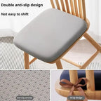 Memory Foam Seat Cushion Knit Cover Polyester Cotton 40x40/45x45 cm