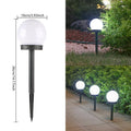 Solar LED Pathway Ball Lights 5M IP65 Waterproof Garden