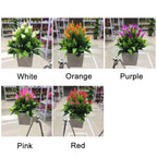 Artificial Potted Bonsai Silk Flower Plant 18cm