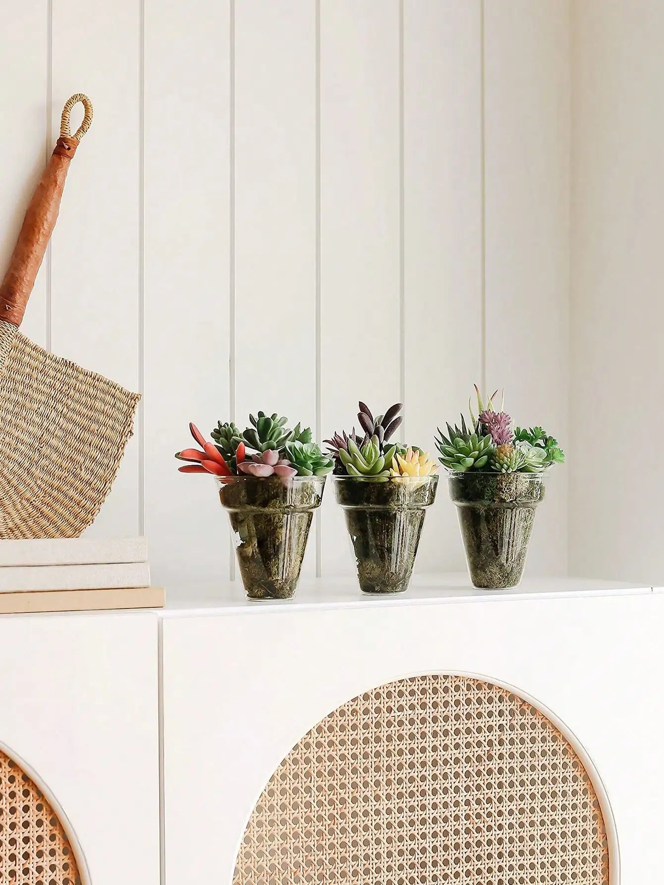 Artificial Grass Plant Desktop Outdoor Decoration for Bridal Shower
