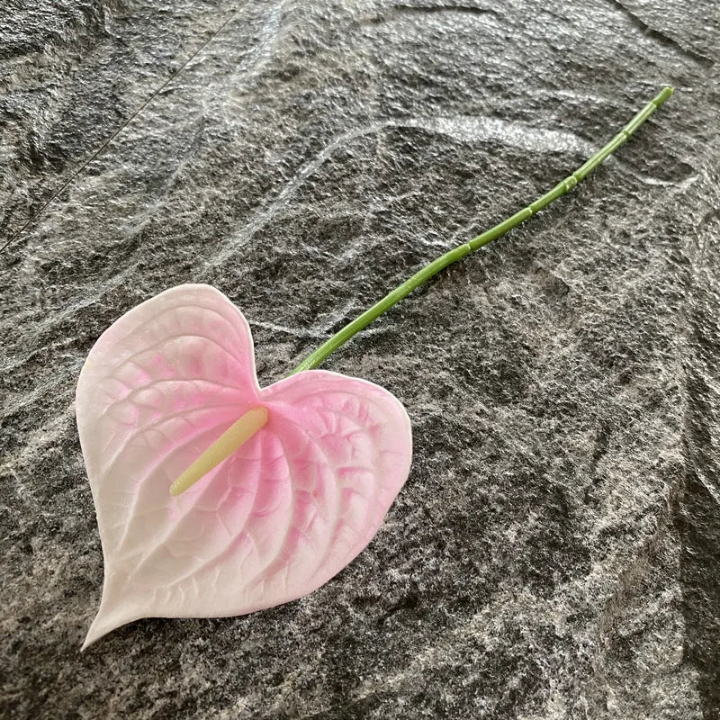 3D Printing Anthurium Artificial Flower – Wedding & Home Decor, 33cm Faux Palm