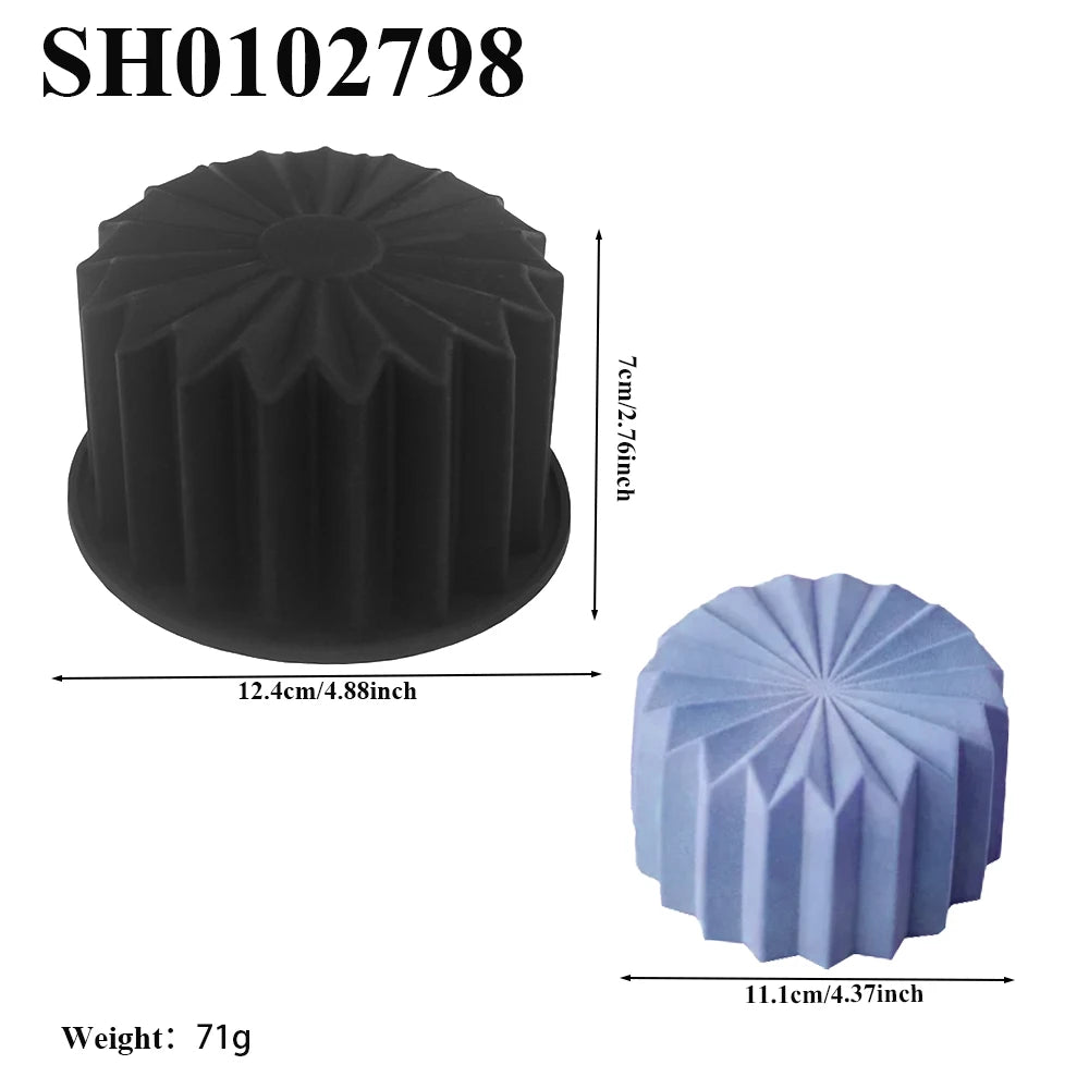 Eco-Friendly Silicone Cake Mold – Safe & Durable Baking Tool
