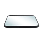 Modern Square Wall Mirror with Aluminum Alloy Frame Bathroom Decoration