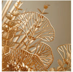 67–84cm Golden Artificial Leaf Branch Wedding & Home Decor