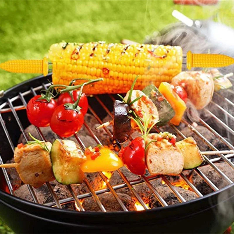 Durable and Convenient Corn Holders for BBQ and Picnics