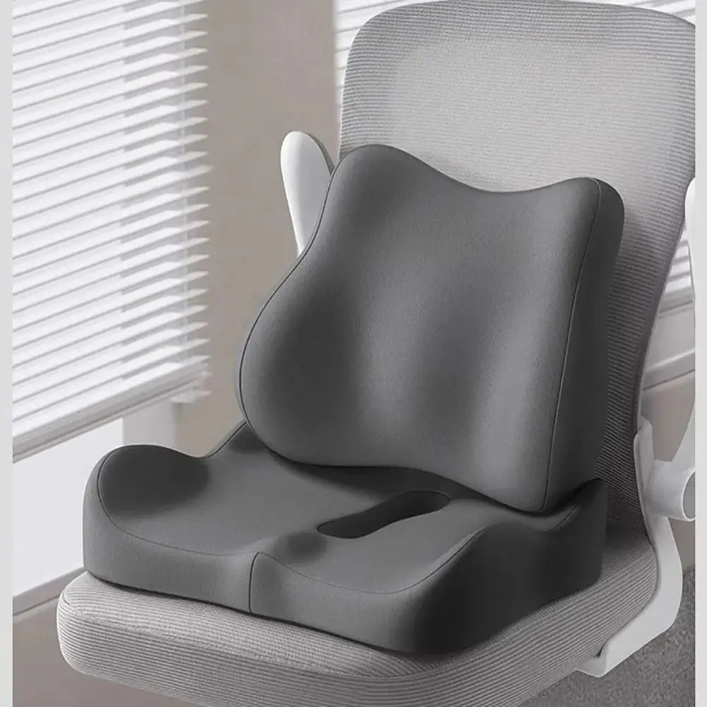 Memory Foam Coccyx Cushion – Ergonomic Seat Pad for Comfortable Sitting