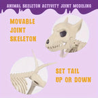 Little Wolf Skeleton Halloween Ornament Indoor & Outdoor Home Decoration