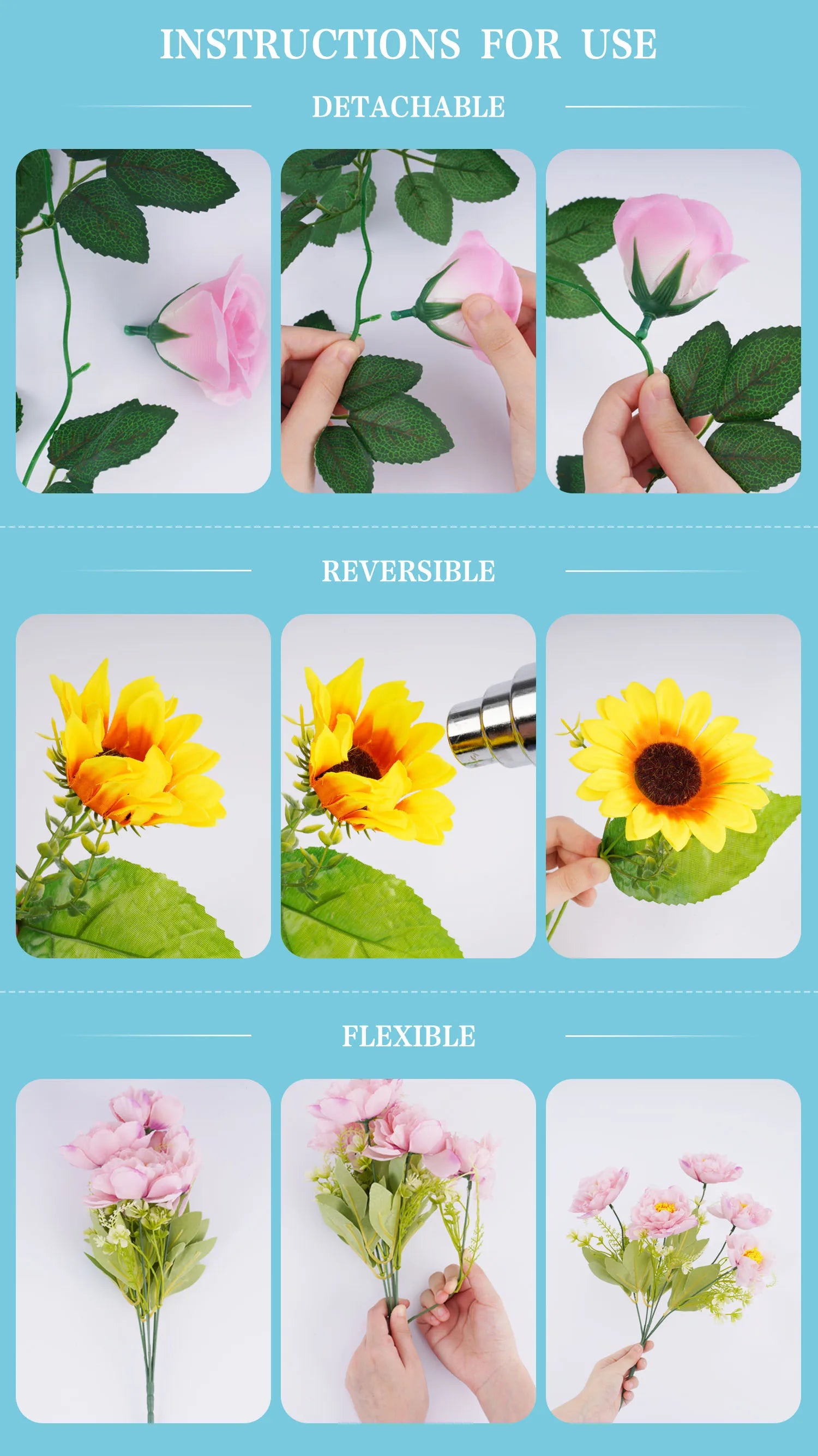 Artificial Vine Hanging Outdoor Home & Bridal Shower Decor