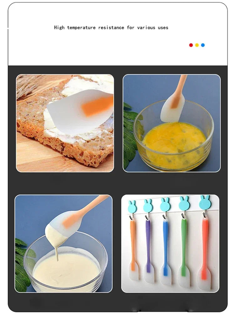 Silicone Baking & Pastry Spatula – Small & Large Sizes, Eco-Friendly
