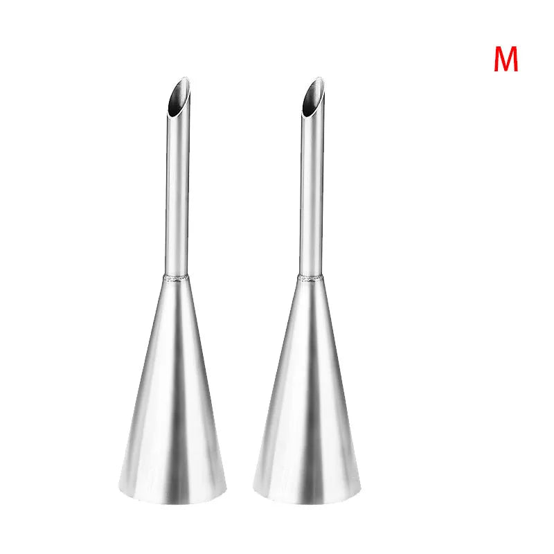 Choux Pastry Piping Nozzle – Stainless Steel Cream Puff & Éclair Tool