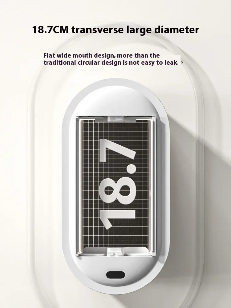 7L Smart Touchless Sensor Trash Can – Compact Waterproof Auto Bin for Bathroom & Kitchen