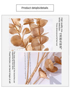 Artificial Silk Eucalyptus Rose for Indoor Wedding & Home Decoration