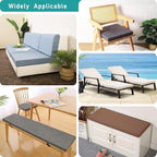 Custom Size Bench Cushion – Removable, Washable Seat Pad for Home Furniture