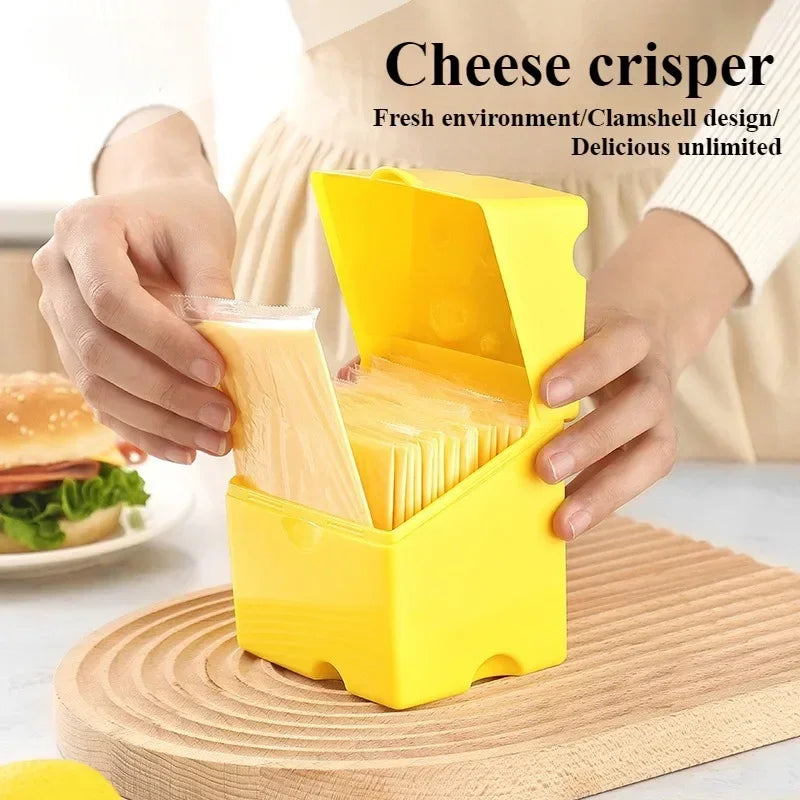 Modern Cheese Crisper – Reusable Refrigerator Food Storage Box