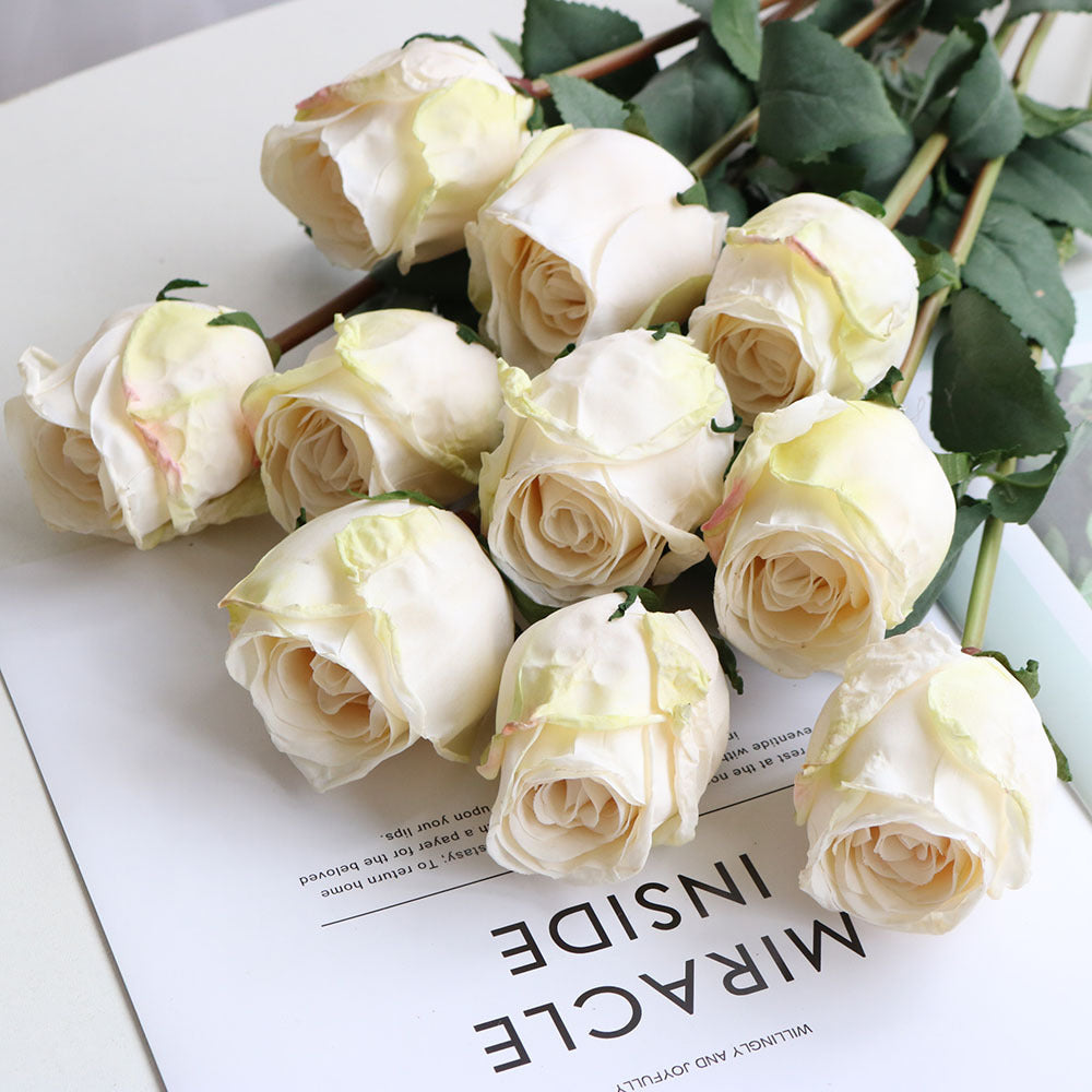 Artificial Silk Rose Flower Indoor Bridal Shower & Event Decoration
