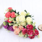 Artificial Silk Flower Bouquet – 28cm Hydrangea