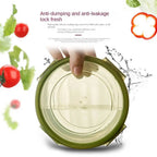 Transparent Plastic Refrigerator Storage Box – Multi-Size 200–1800 ml
