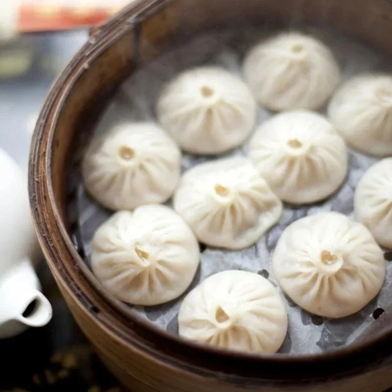 Eco-Friendly Silicone & Parchment Steamer Paper – Non-Stick Round