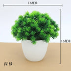 Artificial Bonsai Small Tree  Desktop Potted