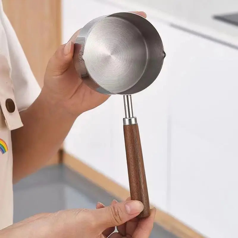 Eco-Friendly 304 Stainless Steel Mini Frying Pan – Multi-Purpose