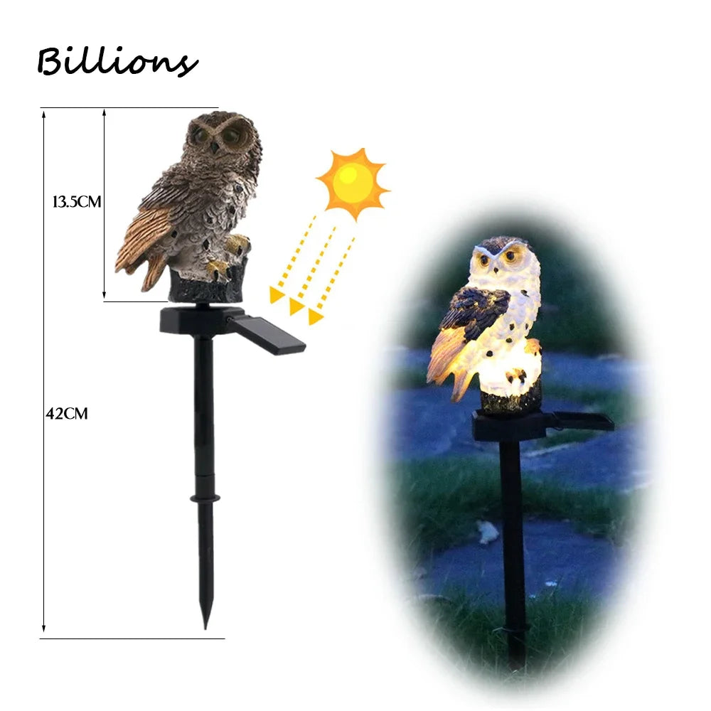Solar LED Lawn Light 5m IP55 Waterproof Warm White Outdoor Decor