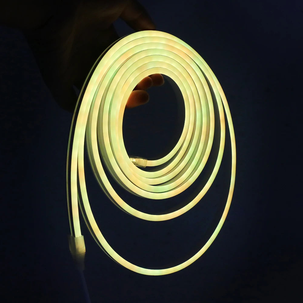 RGB LED Strip Light 108 LEDs/m 5V IP67 Waterproof Flexible Neon Lights