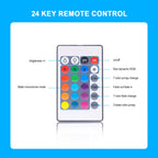 RGB LED Strip Light 108 LEDs/m 5V IP67 Waterproof Flexible Neon Lights