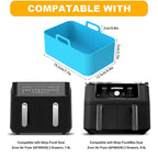 Eco-Friendly Air Fryer Silicone Liner – Reusable & Heat-Resistant