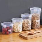 Airtight Grain Storage Container – Durable Plastic Food Organizer