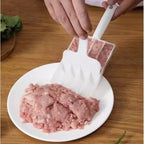 4-Row Meatball Maker – Plastic Patty & Fish Ball Scoop for Homemade Meatballs