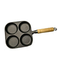 4-Hole Non-Stick Egg & Pancake Frying Pan