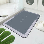 Diatomaceous Mud Bathroom Mat Anti-Slip Absorbent Quick-Dry Floor Rug Door Mat