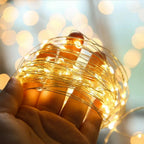 Solar LED Holiday Light IP65 Waterproof Battery-Included Modern Style