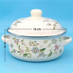 Eco-Friendly Porcelain Enameled Soup Pot – Durable & Multi-Purpose