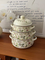 Eco-Friendly Porcelain Enameled Soup Pot – Durable & Multi-Purpose