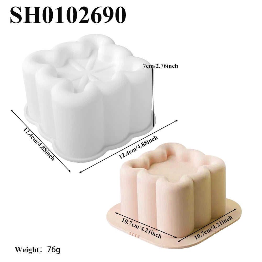 Eco-Friendly Silicone Cake Mold – Safe & Durable Baking Tool