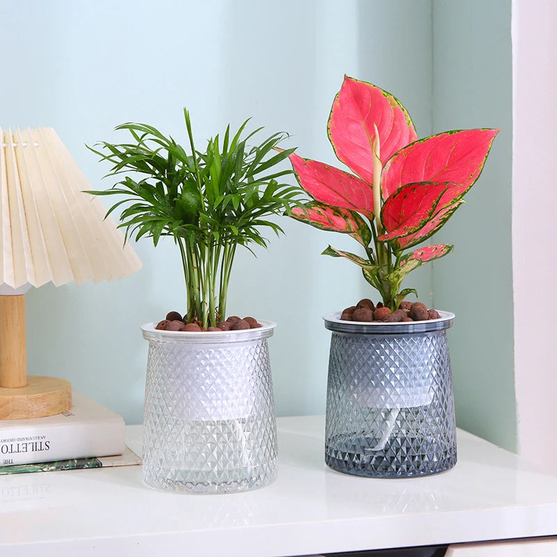 Double Layer Self-Watering Hydroponic Planter